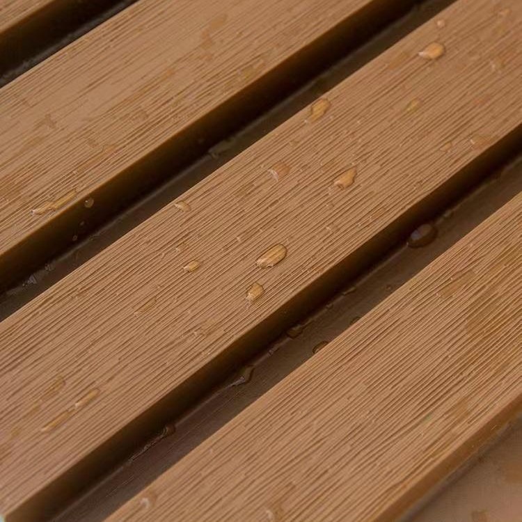 Plastic Wood Great Wall Board Fence Outdoor Garden Grille Board Anti-Corrosion and Moisture-Proof Courtyard Fence Decorative Exterior Wall Hanging Plate