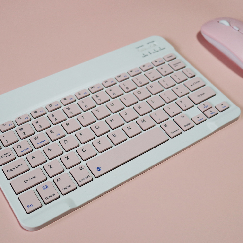 Bluetooth Keyboard for iPad Xiaomi Huawei Phablet Keyboard Rechargeable Wireless Mouse Keyboard Set