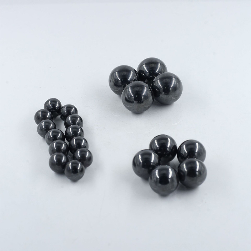 Black Educational Toys Ferrite Magnets Round Magnetic Polishing Balls Wholesale in Stock