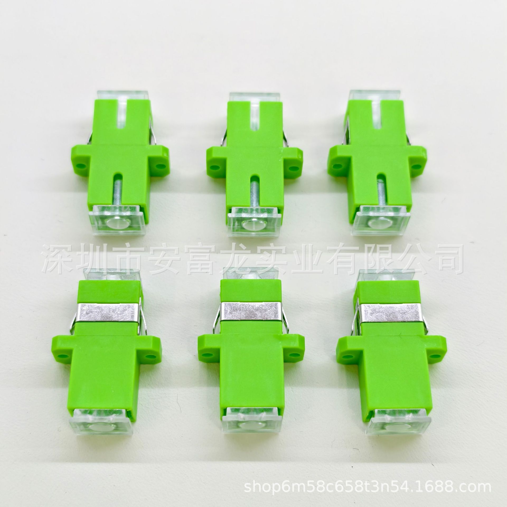 Telecom-Grade Fiber Optic Coupler Sc-Lc-Fc-St Simplex Flange Conversion Connector Butt Joint Adapter