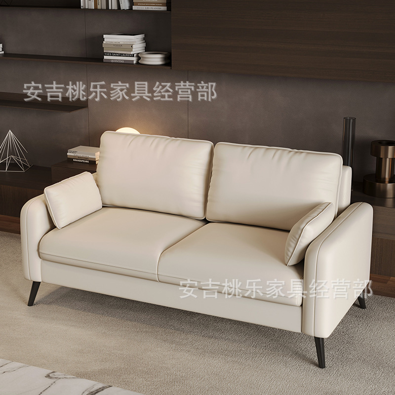 Диван для маленькой квартиры, аренды, с технологией, washable, для гостиной, двойной маленький диван