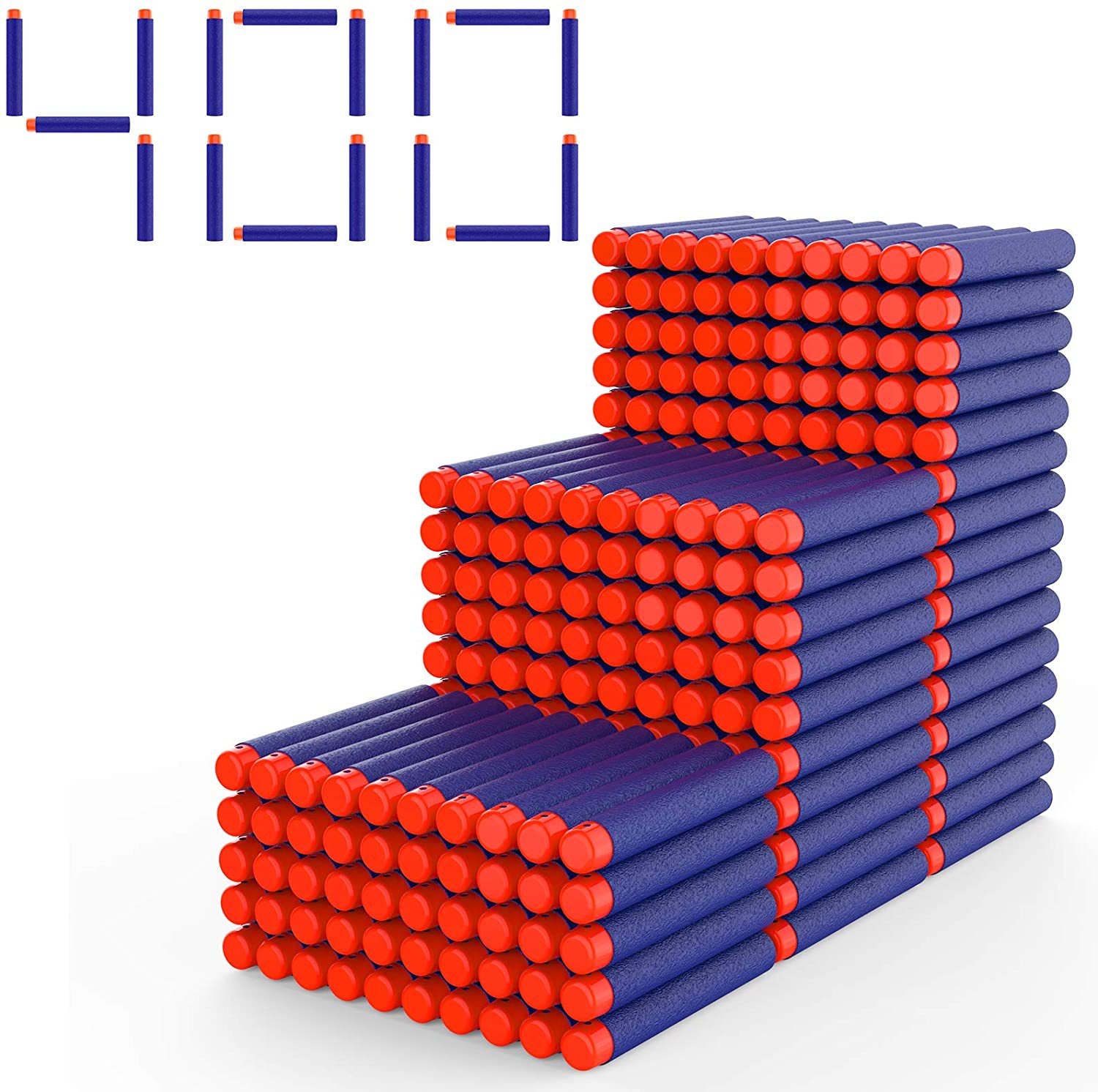 7.2Cmeva Elite Hollow Head Toy Gun Soft Bullet Accessories Foam Soft Bullet Universal Factory Direct Sale