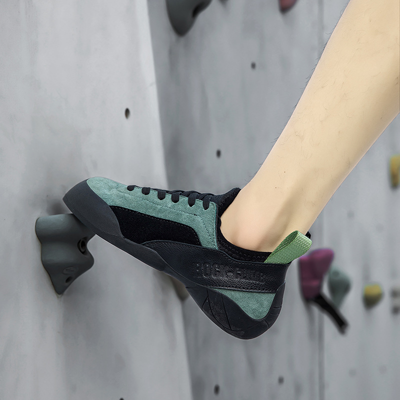 Foreign Trade Source Factory New Men's and Women's Indoor Training Lightweight Non-Slip Rock Climbing Shoes Breathable and Wear-Resistant Bouldering Shoes