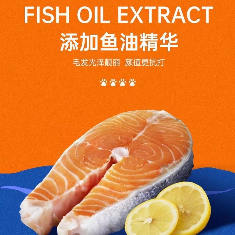 Remy Gao Lide Cat Food 500g Full Price Staple Food for Kittens and Adults Ocean Fish Flavor General Manufacturer Wholesale