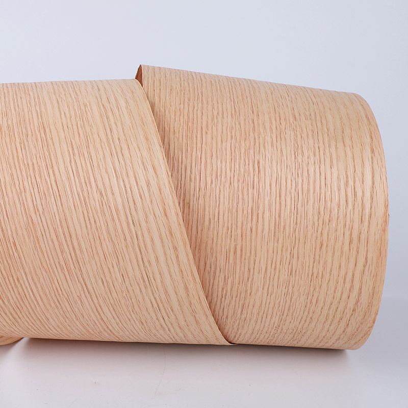 Natural Red Oak straight grain wood leather home decoration building materials engineering furniture wood decorative panel wood veneer door panel veneer wood leather