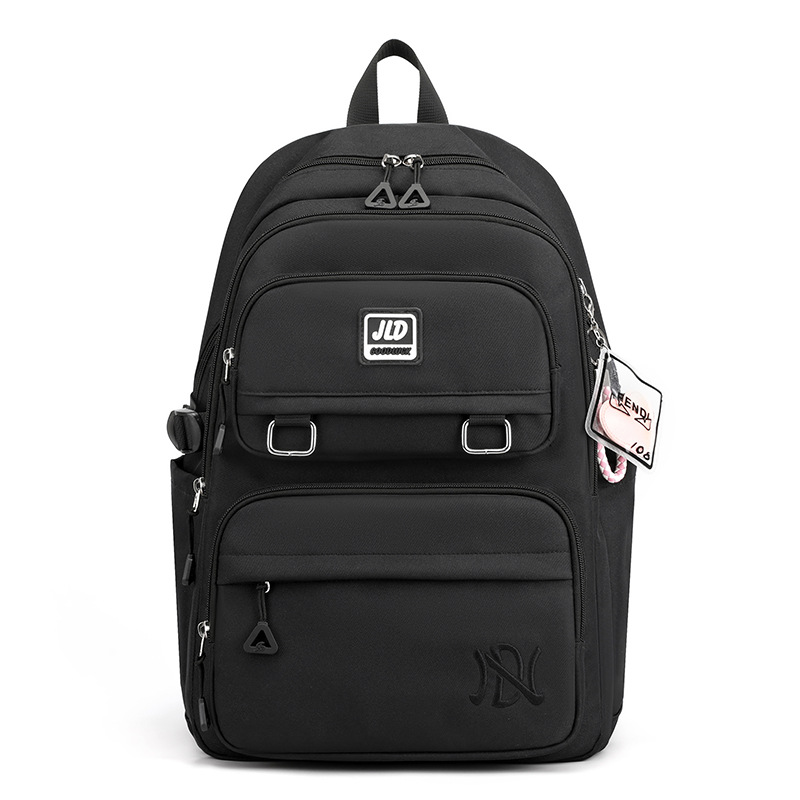 Foreign Trade Simple Large Capacity Travel Backpack Girls' Lightweight Casual Backpack Junior High School Students and Middle School Students Schoolbag All-match