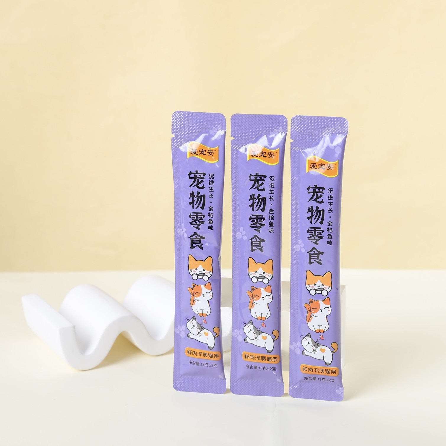 Cat Nutrition Cat Strips, Hydrating, Beautifying Hair, Preventing Hair Loss, Cheek Hair, Kittens and Adult Cat Nutrition Snacks, Factory Wholesale and Distribution