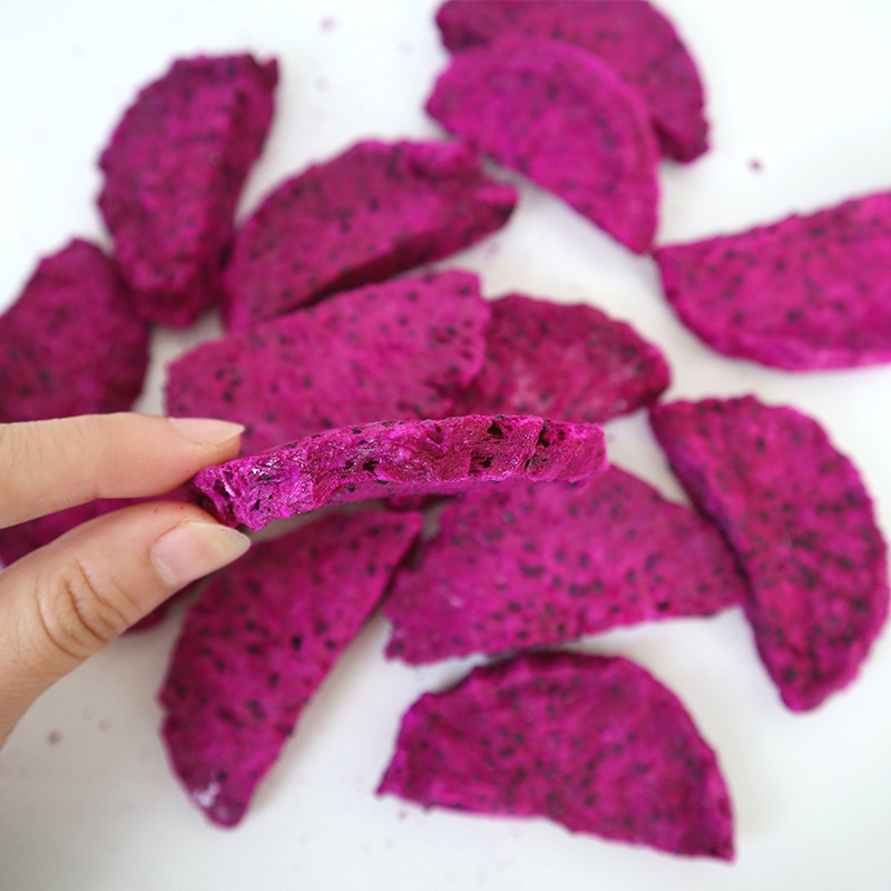 FD freeze dried dragon fruit manufacturers bulk wholesale dragon fruit dried snack freeze dried fruit crisp