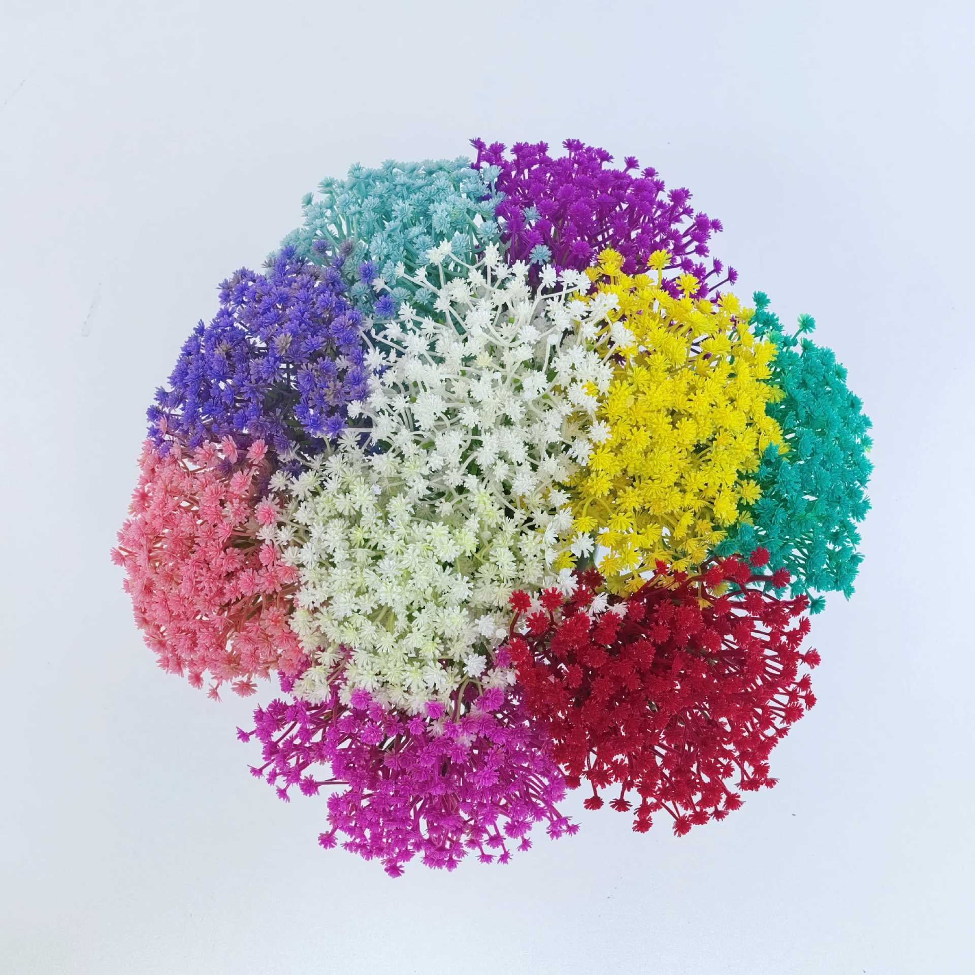 Wedding Simulation Gymsophila Plant Fake Flower Ornaments Wedding Home Hotel Indoor Outdoor Artificial Flower Props Decoration