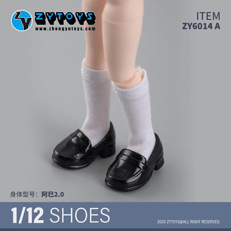 Zytoys 12 Points Ayi 2.0 Bang Ni 3 Baby Shoes Uniform Shoes Zy6014 Bjd Doll Shoes in Stock