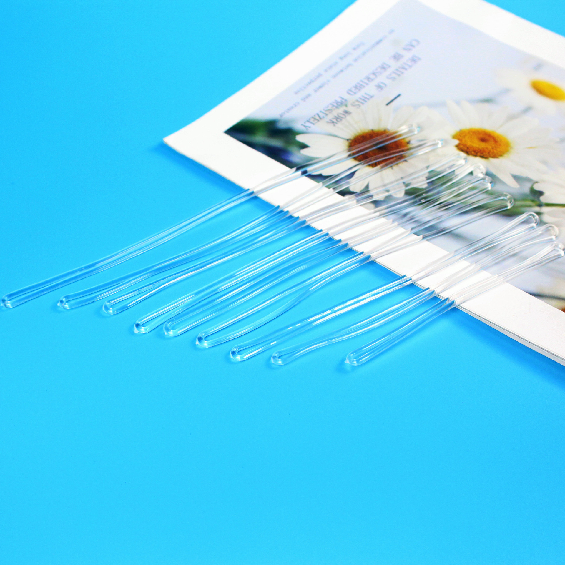 Spot environmentally friendly PVC transparent rope outbound luggage card lanyard boarding pass lanyard hanging rope cross-border exclusive