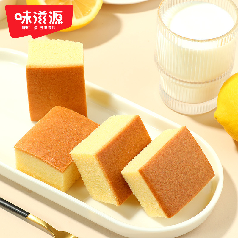 Weiziyuan pure cake bread 400g whole box breakfast fast food greedy office snack snack leisure food