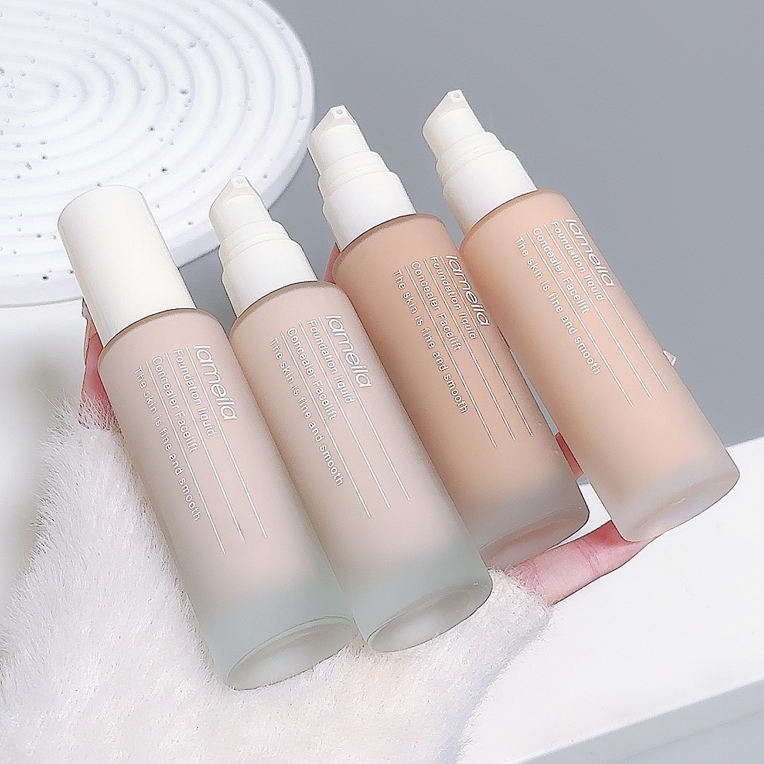 [Export Only/Border Labameila] Hydrating and Clear Foundation, Moisturizing Concealer, Strong Oil Control, Nude Makeup 3333
