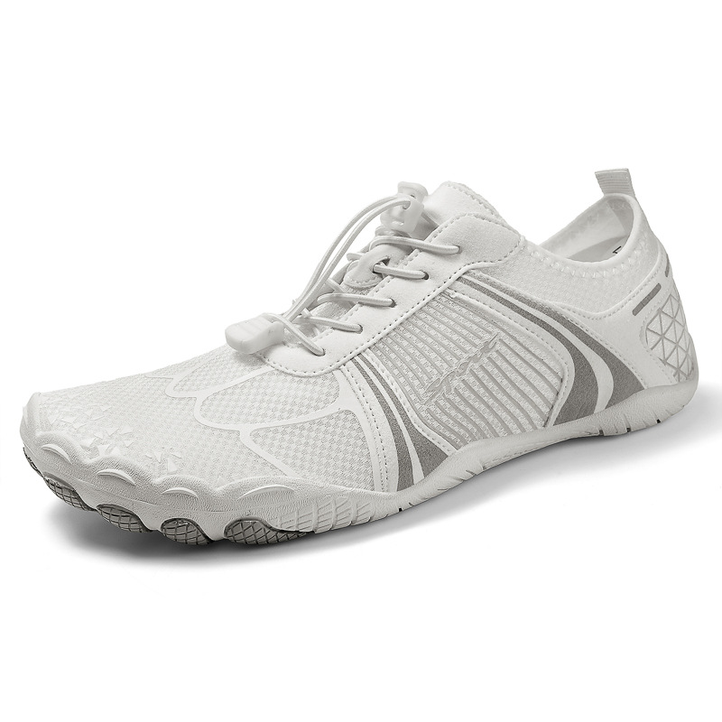 2025 New Summer Outdoor River Rafting Wading Shoes Men's Beach Swimming and Snorkeling Five-Finger Shoes Wading Amphibious Shoes