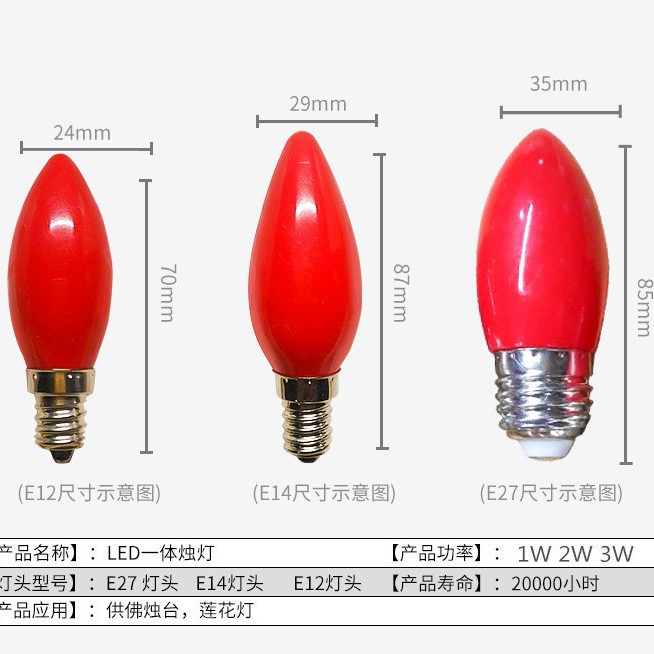 Lailida Electronic God of Wealth Lamp Led Lamp E14 Candle Lamp Led God of Wealth Lamp Incense Candle Holder God of Wealth Lamp Everlasting Lamp for