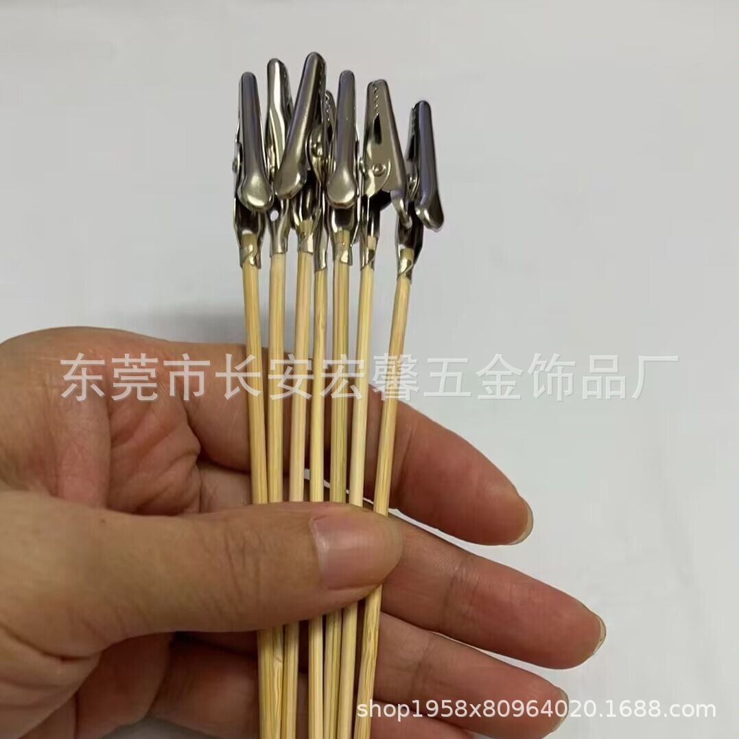 Модельный спрей для покраски с крокодилом, бамбуковая палочка, деревянная палочка, крокодил, стойка для покраски модели