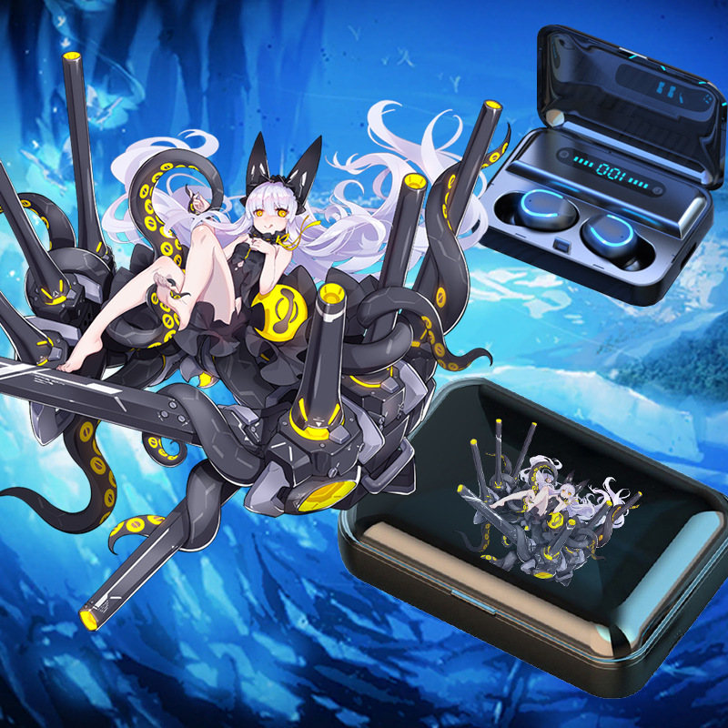 Blue route Siren Purifier Observer Ember Black Enterprise Brilliant LOGO Character Wireless Bluetooth Headset