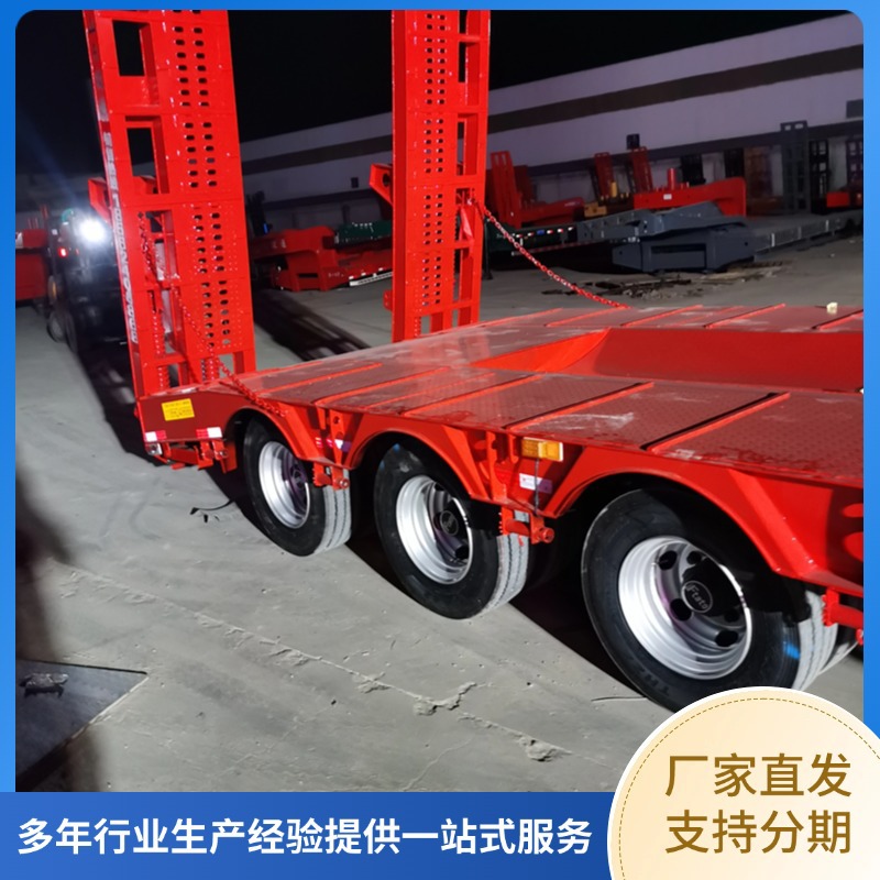 13 м низкорамный полуприцеп для транспортировки экскаваторов, полуприцеп для транспортировки техники 12 м с крюковой машиной