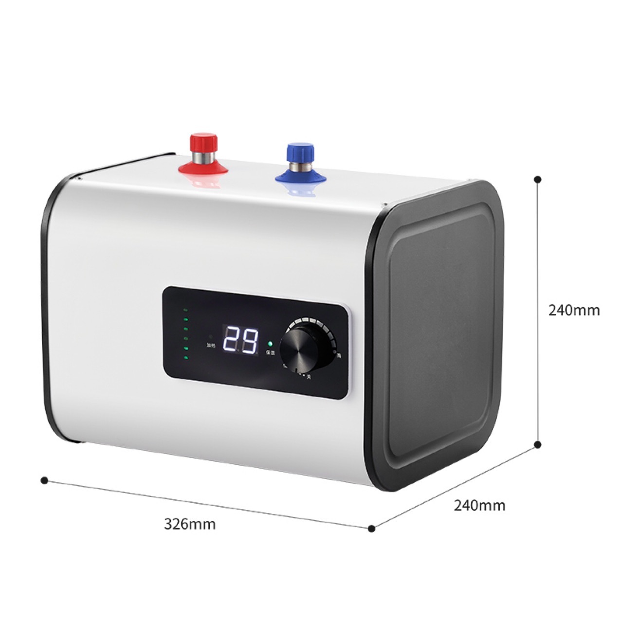 Cross-Border Manufacturers Wholesale Household Water Storage Electric Water Heaters Mini Kitchen Special Small Under-Counter Hot Water Heater