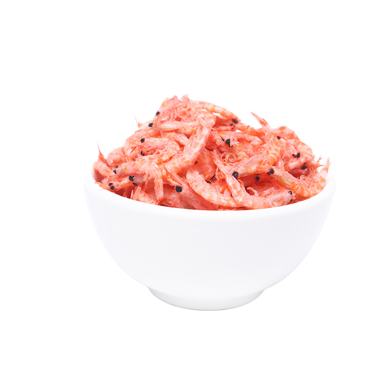 Beihai krill net red instant light dry krill skin frozen red shrimp dried shrimp skin freeze-dried snacks wholesale 50g