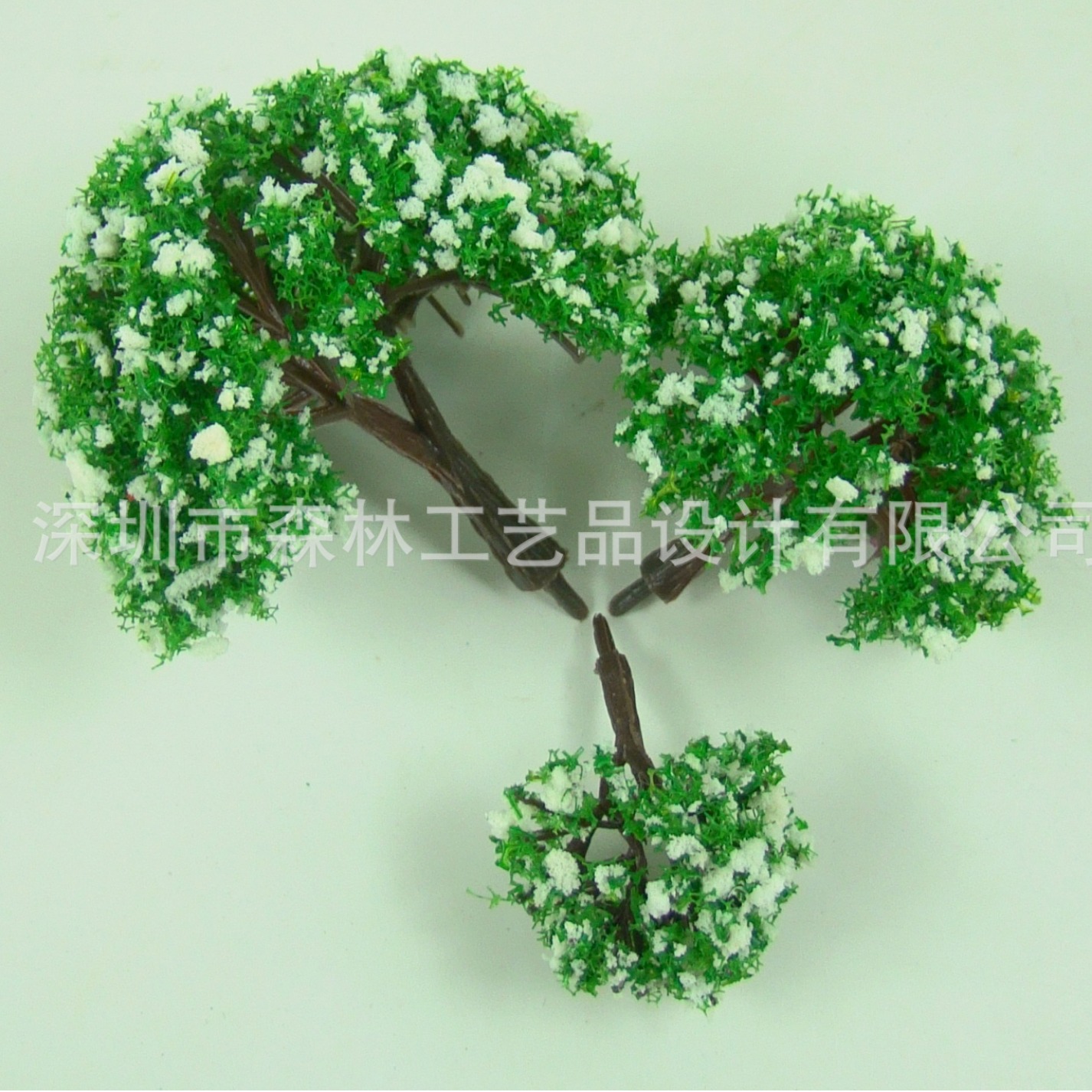 Sand table building model micro landscape decoration simulation plastic flower model tree SWA10080-C