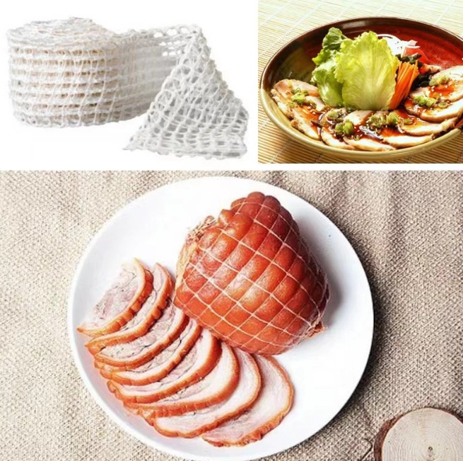 Pork barbecued pork net cover bag braised pork cover binding belt net bag sauce elbow sauce beef cooked food binding line elbow net