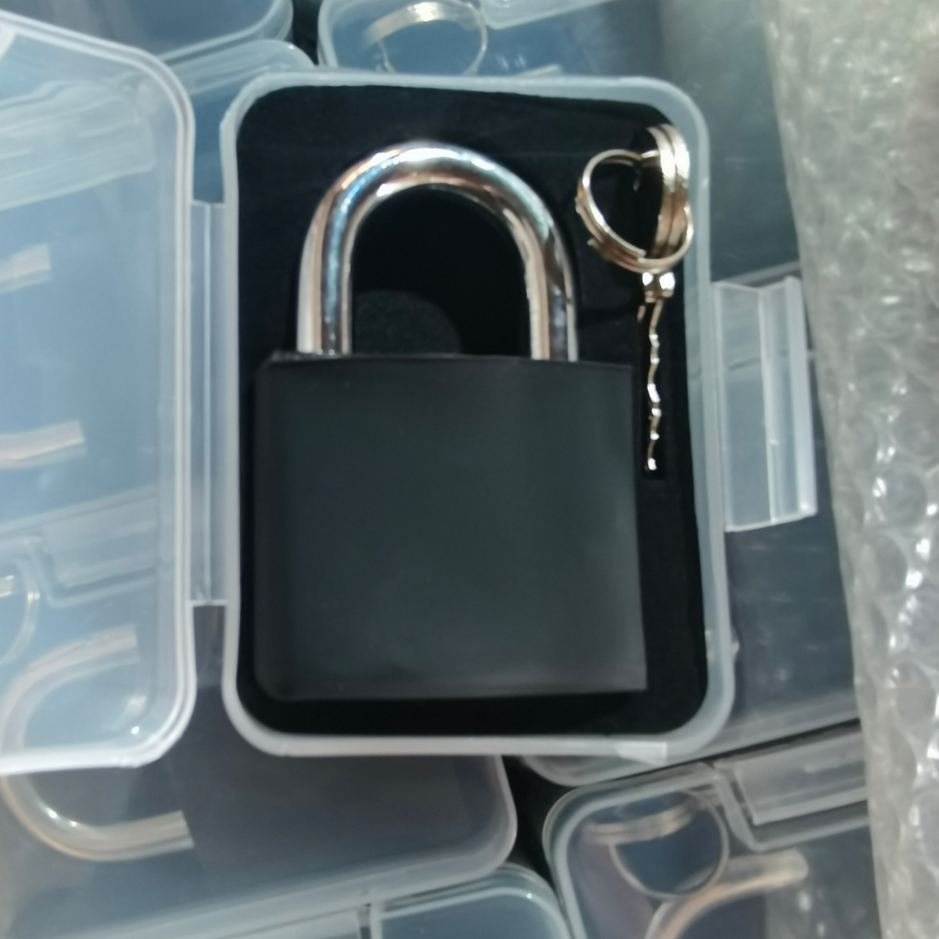 Padlock Transparent Padlock Copper Lock Iron Lock Ab Lock Kaba Lock Cross Lock One-Word Lock Plastic Lock Transparent Lock