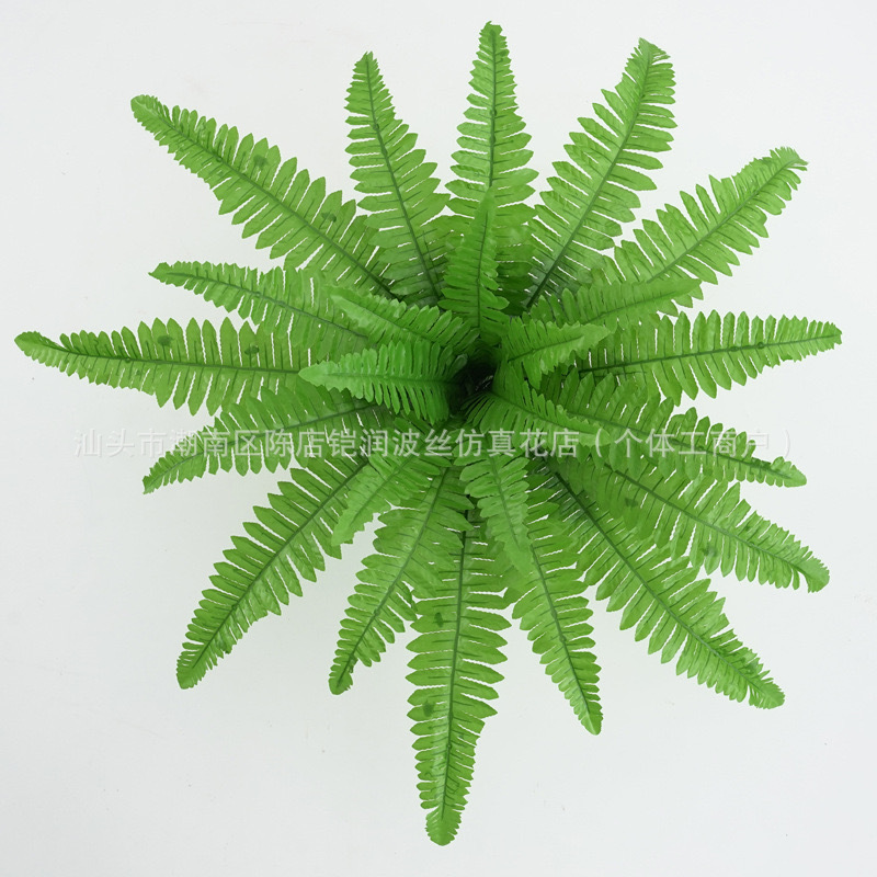 24 головки искусственных персидских листьев, оптовая продажа, зеленые растения для декора