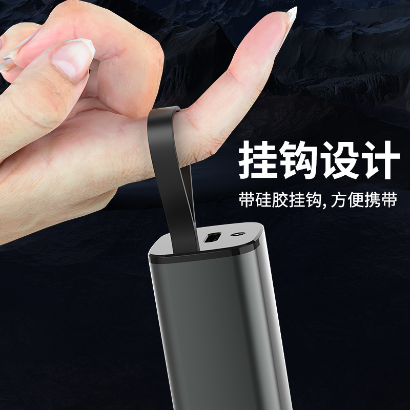 Convenient Personal Alcohol Tester, Air-Blown Drunk Driving Detection Instrument, Aluminum Alloy Chinese Model for Overnight Alcohol Testing
