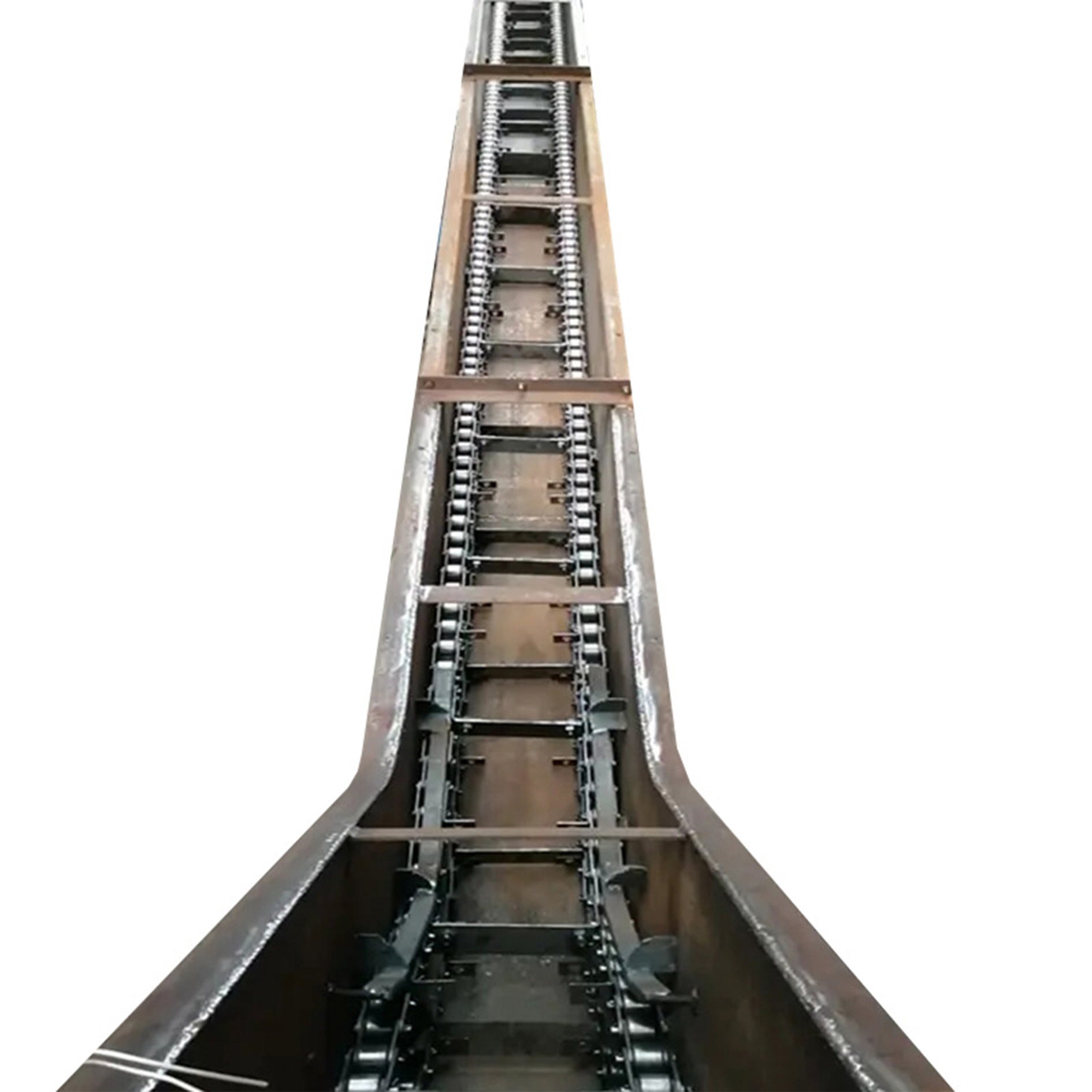 Scraper Conveyor for Mining Coal Material Transportation Coal Powder Particles Ore Sand and Gravel Scraper Machine Climbing Machine Machinery