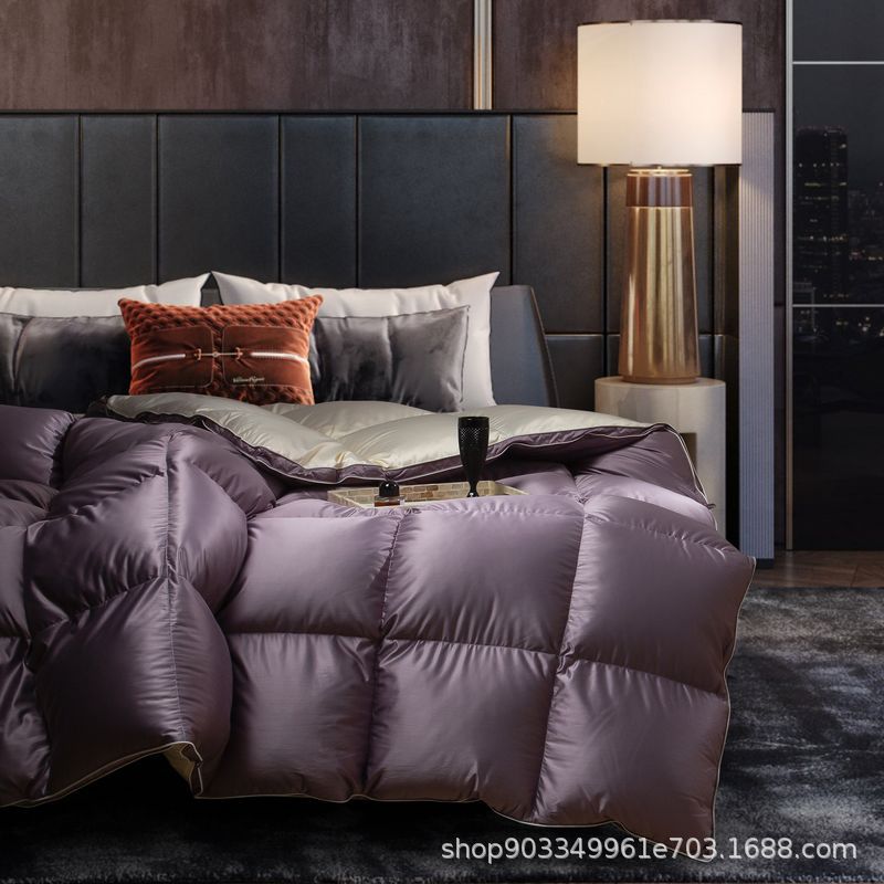 Mute Hungary Four Seasons white goose down winter quilt core 180 95% spring and autumn red Xi quilt heating quilt