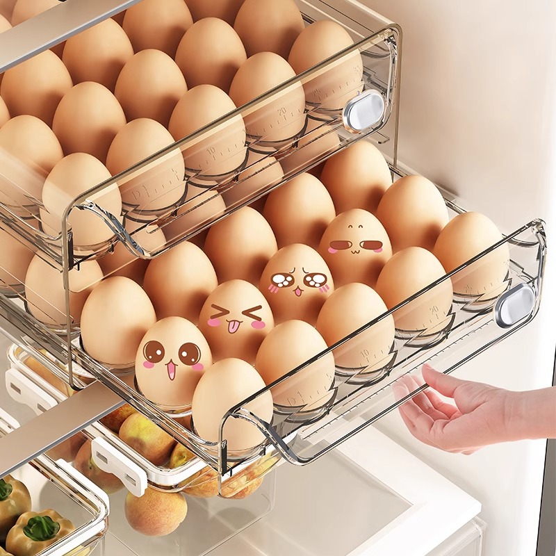 Коробка для хранения яиц, ящик для холодильника, специальная, герметичная, для свежих продуктов