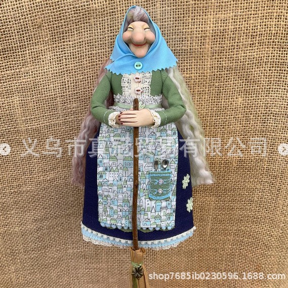 Cross Border New Handmade Kitchen Witch Doll Handmade Kitchen Witch Doll