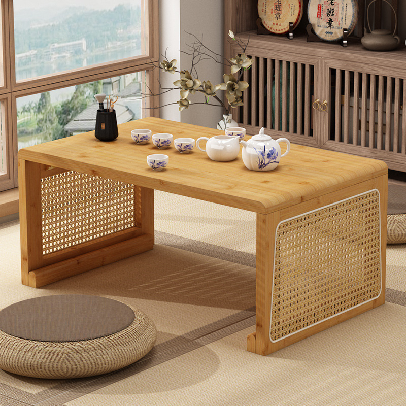 Татами японский стиль, стол для окна, зен-стиль, складной маленький стол, кофейный столик для маленькой квартиры