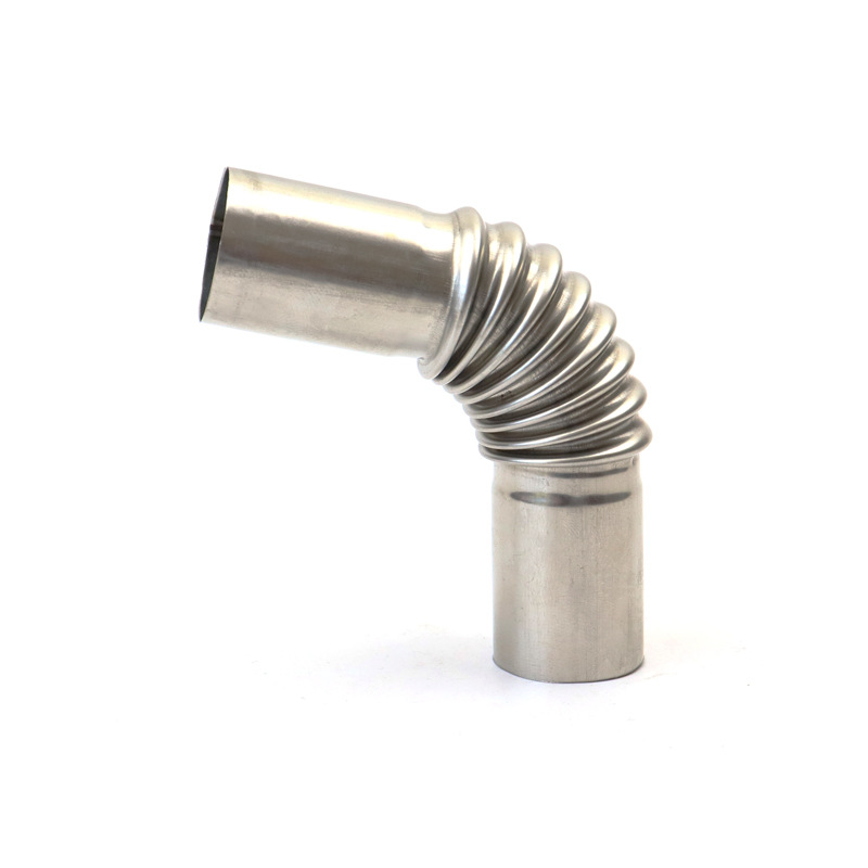 Stainless steel elbow air heater ring wave bellows joint wood warm exhaust pipe exhaust pipe fittings