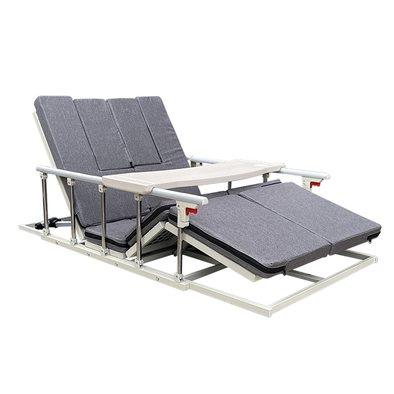Electric Wake-Up Aid for the Elderly, Back-Up Bed Riser, Automatic Lifting, Back-Up and Turn-Over Nursing Bed