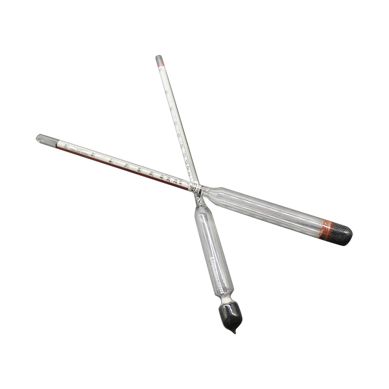 Single plastic alcohol meter 0-100 degrees alcohol meter liquor test concentration meter Beer Alcohol meter