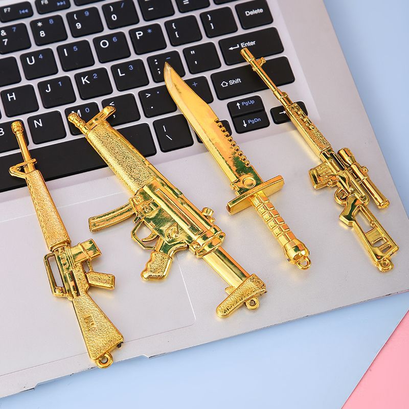 Children's Plastic Weapon Model Mini Weapon Plastic Sword Kindergarten Toy Gun Game Gun Primary School Hot Sale