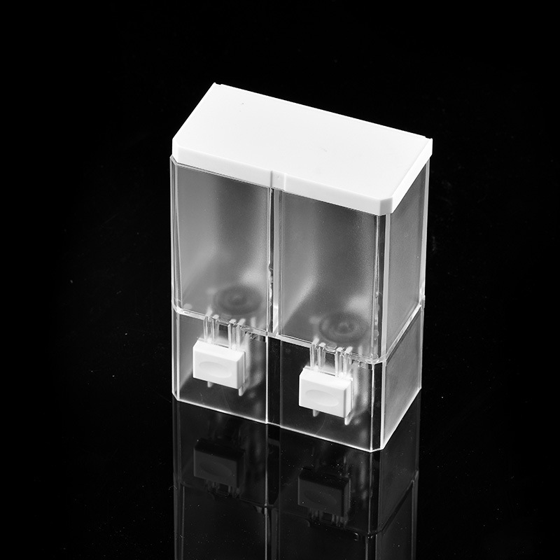 Modern and Simple Hotel Hanging Wall-mounted Soap Dispenser Without Punch and Traceless Hanging for Kitchen and Bathroom