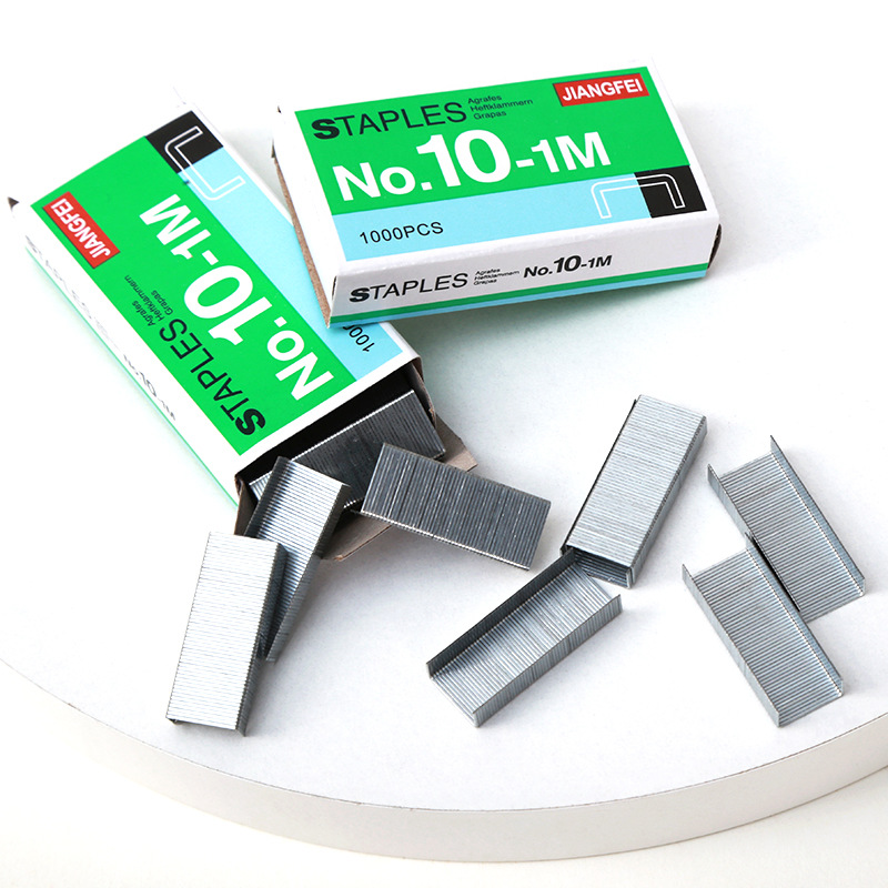 Household small size staple 10# binding staple student stationery office supplies stapler staple manufacturer