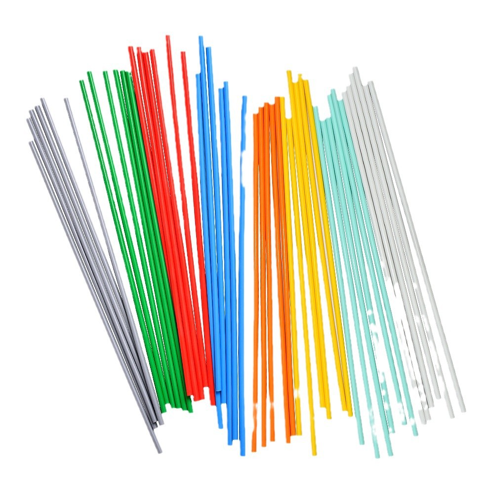 Factory direct supply cross-border dedicated 3d printing pen consumables strip low temperature PCL2.5mm diameter 15cm length