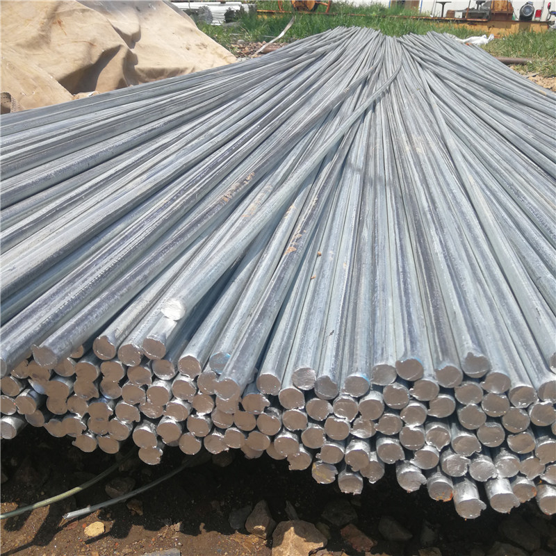 Galvanized Round Steel Hot-Dip Galvanized Round Rod Power Grounding Pole Ground Wire Hot-Dip Galvanized Power Construction