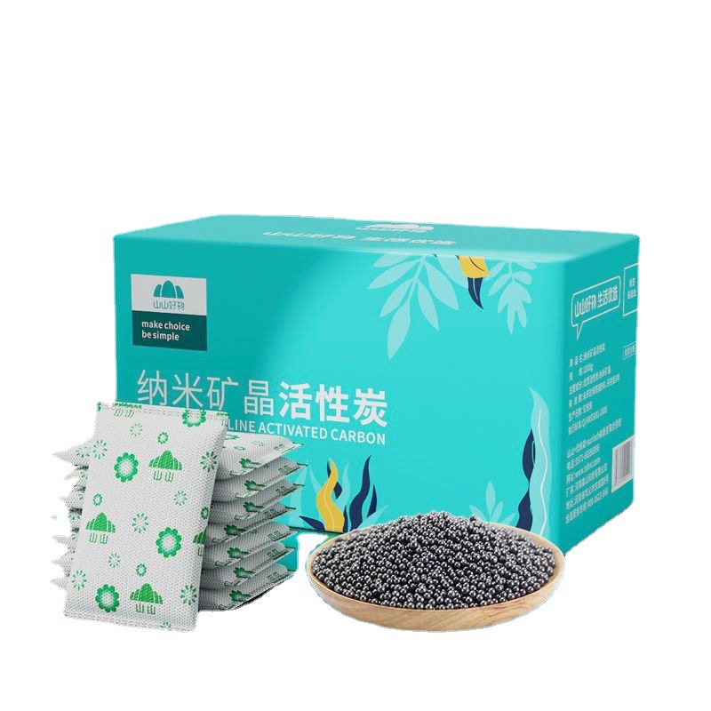 Mountain activated carbon new house decoration in addition to formaldehyde scavenger indoor odor removal home to absorb formaldehyde charcoal bamboo charcoal