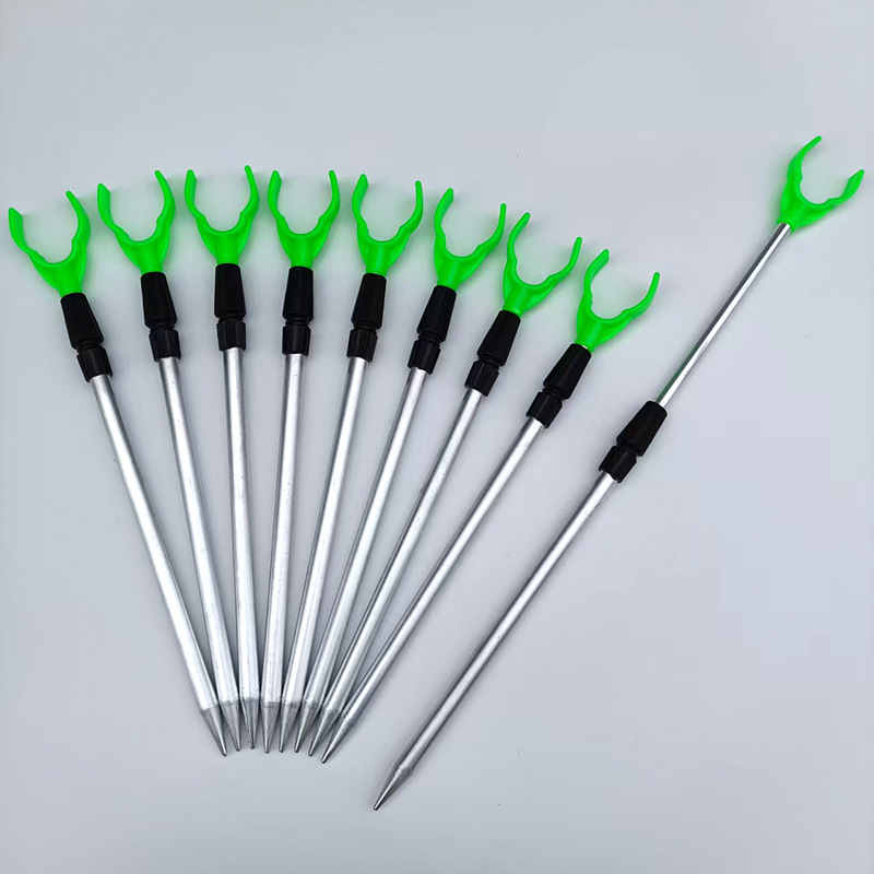 Sea Rod Bracket Hand-sea Dual-purpose Bracket Fishing Rod Long Rod Y-shaped Bracket U-shaped Raft Rod Simple Fishing Bracket Ground Insertion
