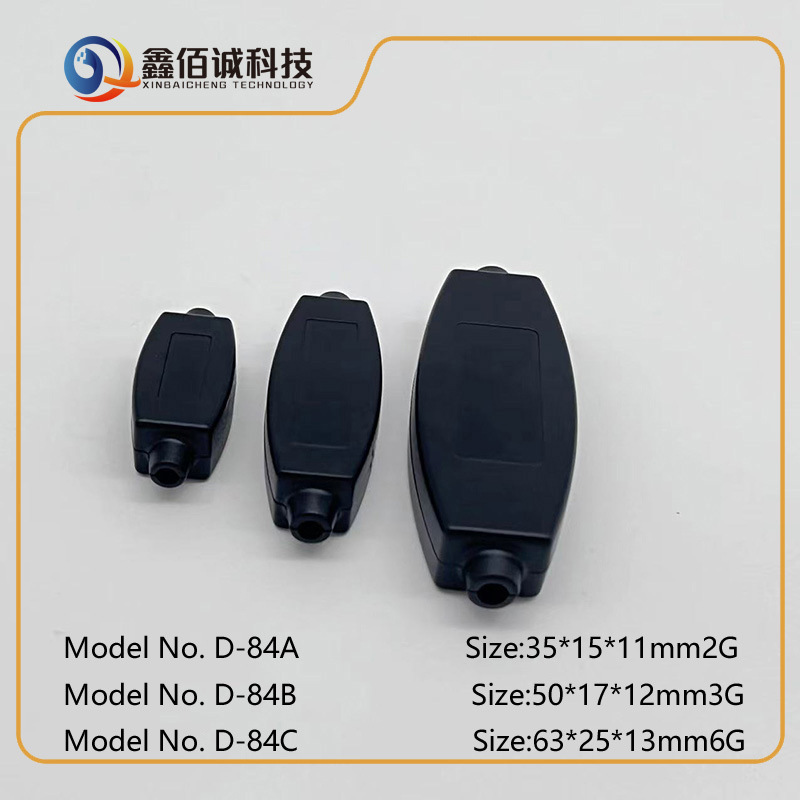 ABS plastic enclosure electronic terminal box with hole module enclosure PCB circuit board wire box power supply housing