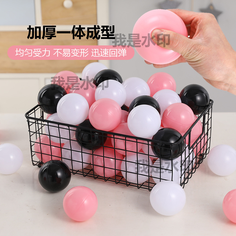 Naughty Castle Ocean Ball Bobo Ball Pool Macaron Thickened Environmentally Friendly Toy Plastic Inflatable Million Children Wholesale