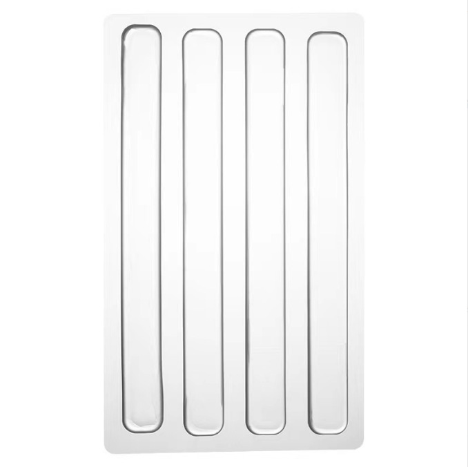 Punch-free seamless silicone anti-collision door sticker Wall guard mute sticker refrigerator silencer pad transparent anti-collision strip self-adhesive non-slip