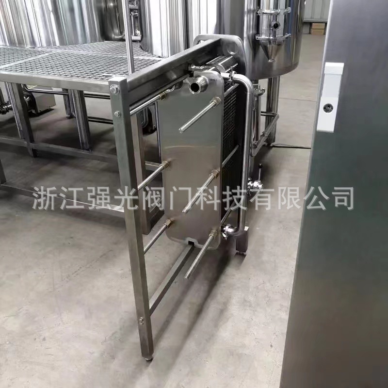 Qgbr Type Wort Plate Heat Exchanger, Plate Heat Exchanger, Wort Chiller, Beer Chiller