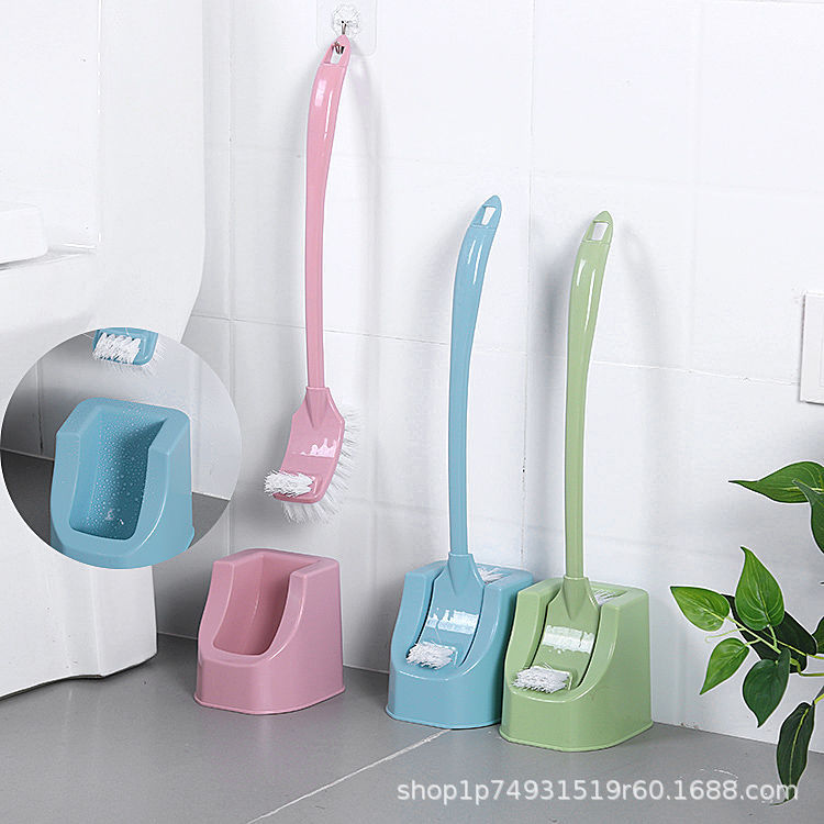 Toilet No Dead Angle Toilet Brush Set Cleaning Brush Long Handle Plastic Toilet Brush Toilet Brush Toilet Brush Toilet Brush