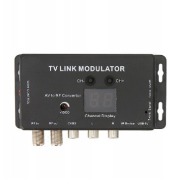 Модулятор ТВ Link с регулировкой, AV в RF конвертер и ИК удлинитель TM70R